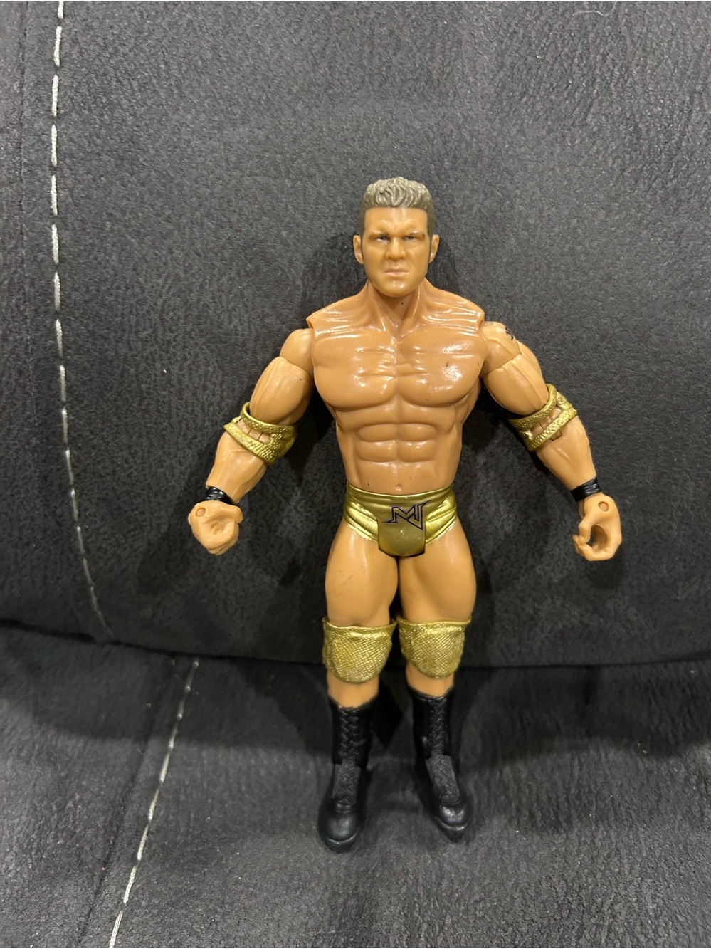 Mark Jindrak WWE Jakks figure - from Trencherious trios